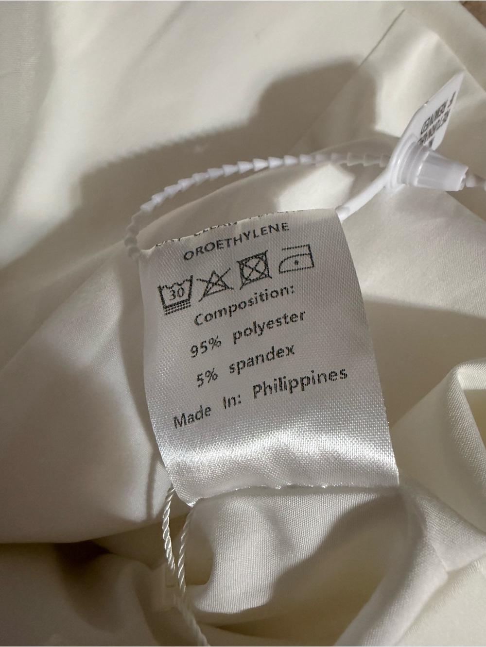 Mew Mews Hornfels Single Breasted Blazer Mini Dress in White Small - Picture 12 of 14